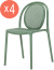 Комплект пластиковых стульев Remind Set 4