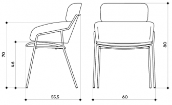 Кресло с обивкой-thumbs-Фото3