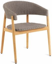 Кресло деревянное плетеное-thumbs-Фото1