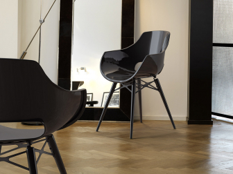 Кресло пластиковое Opal Wox Beech