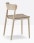 Стул деревянный PEDRALI Nemea алюминий, ясень, роуп, фанера беленый ясень Фото 7
