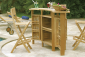 Стол деревянный барный складной Giardino Di Legno Evolution  тик Фото 5