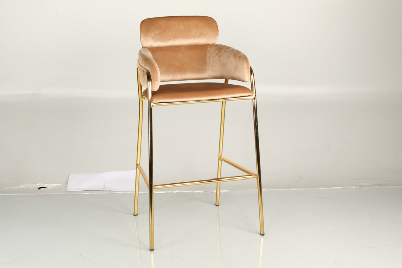 Кресло барное с обивкой Karen