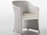 Кресло плетеное с подушкой DFN Irlanda алюминий, искусственный ротанг, ткань Фото 1