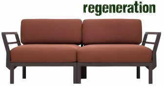 Диван пластиковый с подушками-thumbs-Фото1