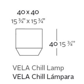 Светильник напольный уличный Vondom Vela LED полиэтилен белый Фото 2