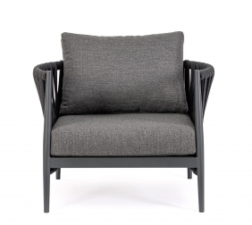 Лаунж-кресло плетеное с подушками-thumbs-Фото4