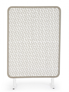 Ширма декоративная Garden Relax Babilo алюминий, роуп белый, серый Фото 3