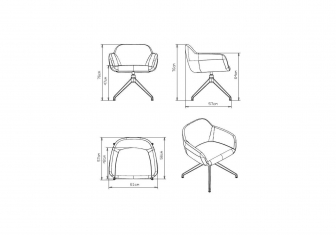 Кресло офисное вращающееся-thumbs-Фото3