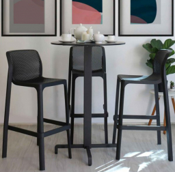 Стул пластиковый барный Net Stool