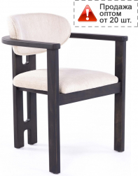 Кресло деревянное с обивкой-thumbs-Фото1