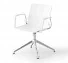 Кресло офисное пластиковое Gaber Jubel L BR алюминий, технополимер Фото 6