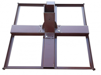 Зонт профессиональный 4х4 м THEUMBRELA SEMSIYE EVI Banana алюминий, олефин Фото 6