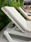 Матрас для шезлонга ReeHouse Mattress текстилен белый Фото 14