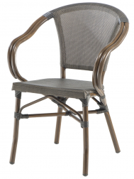 Кресло металлическое текстиленовое-thumbs-Фото1