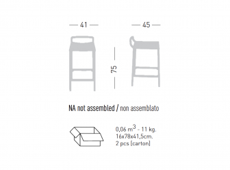 Стул пластиковый барный-thumbs-Фото3