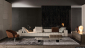 Диван модульный мягкий Minotti Freeman Tailor алюминий, ткань Фото 4