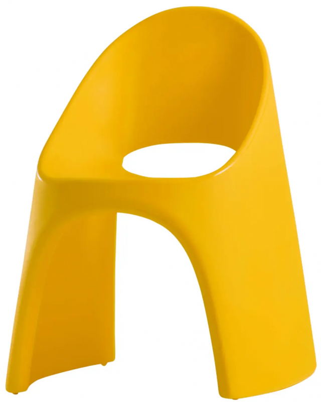 Кресло пластиковое Amelie Standard, шафрановый желтый