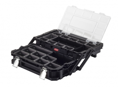 Органайзер для инструментов с ручкой Keter Smart Cantilever Organizer 22 полипропилен черный Фото 2