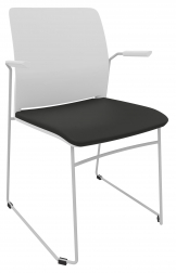 Кресло на полозьях с обивкой-thumbs-Фото1