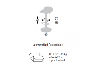 Стул барный с обивкой-thumbs-Фото3