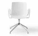 Кресло офисное пластиковое Gaber Jubel L BR алюминий, технополимер Фото 8