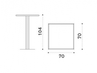 Стол металлический барный-thumbs-Фото3