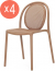 Комплект пластиковых стульев Remind Set 4