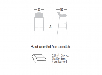 Стул пластиковый полубарный-thumbs-Фото3