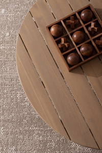 Столик деревянный кофейный Garden Relax Pablo акация тик Фото 7