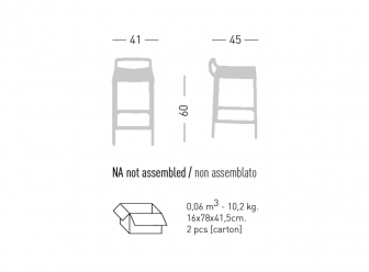 Стул пластиковый полубарный-thumbs-Фото3