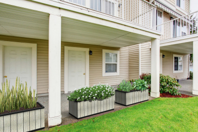 Кашпо-грядка пластиковое Keter Sequoia Duotech  Large полипропилен коричневато-серы Фото 7