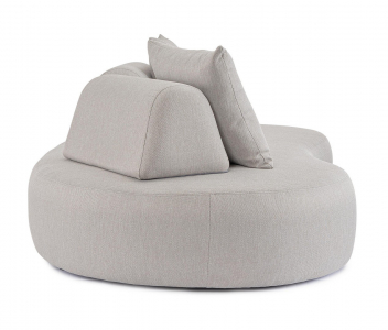 Диван трехместный с подушками Garden Relax Cooper алюминий, сталь, олефин графитовый Фото 4