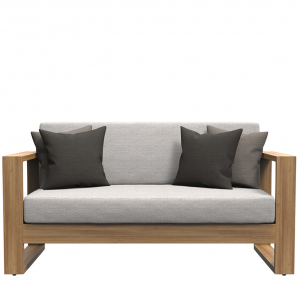 Диван двухместный с подушками JANUS et Cie Matisse Teak тик, акрил натуральный Фото 6