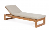 Шезлонг-лежак деревянный Garden Relax Honolulu тик натуральный Фото 9