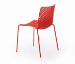 Стул пластиковый Gaber Fuller металл, технополимер красный Фото 7