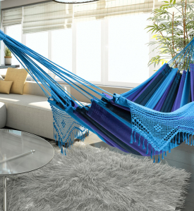 Гамак двухместный IM-Design Ocean хлопок Фото 3