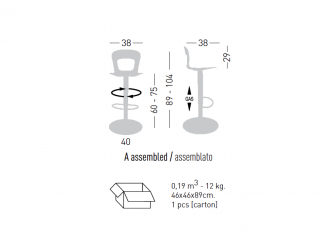 Стул барный с обивкой-thumbs-Фото3