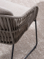 Кресло плетеное с подушками Garden Relax Carles сталь, роуп, олефин Фото 10