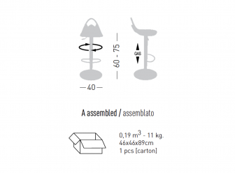 Стул пластиковый барный-thumbs-Фото3