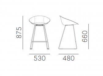 Кресло полубарное с обивкой-thumbs-Фото3