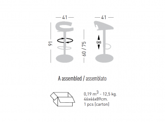 Стул пластиковый полубарный-thumbs-Фото3