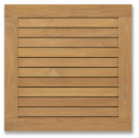 Столешница деревянная квадратная POINT Natural Teak тик натуральный Фото 1