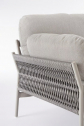 Кресло плетеное с подушками Garden Relax Pardis алюминий, роуп, олефин минеральный Фото 7