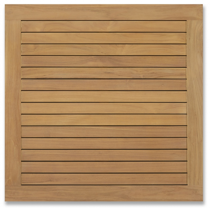 Столешница деревянная квадратная Natural Teak