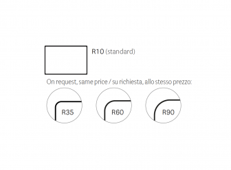 Столешница прямоугольная Solid Laminate