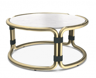 Столик кофейный мраморный-thumbs-Фото1