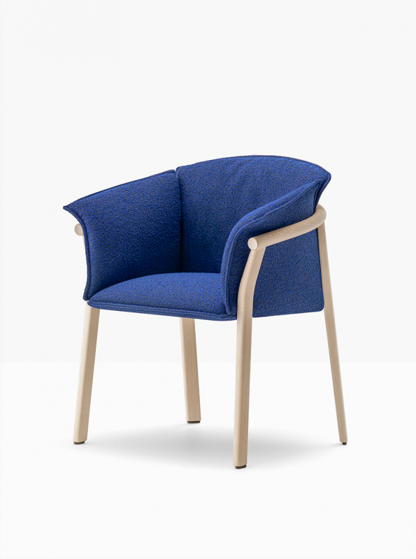 Кресло деревянное с подушкой Lamorisse Wood