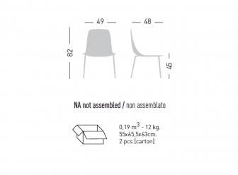 Стул пластиковый с обивкой-thumbs-Фото3