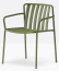 Кресло металлическое PEDRALI Coney сталь зеленый Фото 1